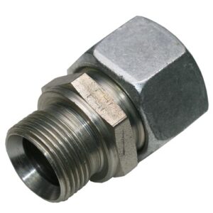 Male Stud Coupling with O-Ring and Washer Thread BSP Parallel - Equipped B4 Ring