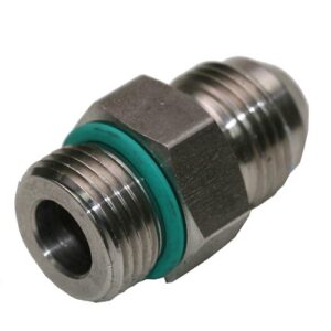 Male Stud Coupling with O-ring Thread UNF/UN-2A - O-ring Body