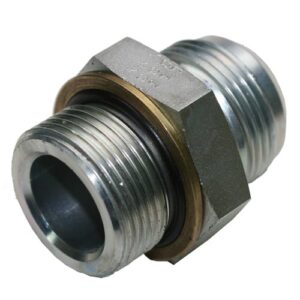 Male Stud Coupling with O-ring and Washer Thread Metric Parallel - Standard Body