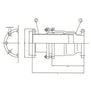 Slide Type Sleeve Expansion Joint