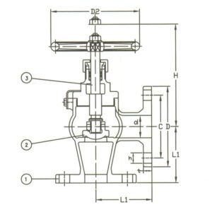 F7410 16K Bronze Angle Valve (SDNR)