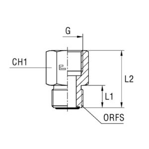 Female Gauge Coupling Thread BSP Parallel
