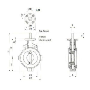 Series 58 Teflon Lined Valves ANSI 150
